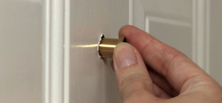 peephole door repair in Vero Beach